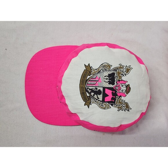 Vintage Circus Circus Snapback Hat Las Vegas Hotel Casino Pink and White OS - Picture 5 of 8